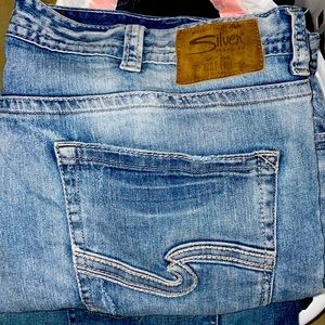 Men’s Silver Jeans - Eddie